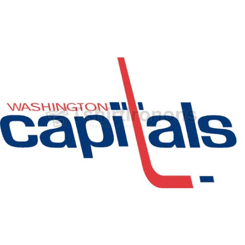 Washington Capitals T-shirts Iron On Transfers N375 - Click Image to Close